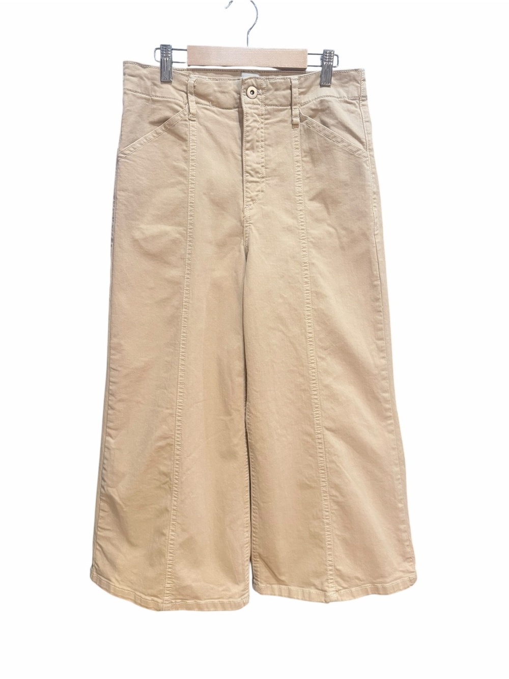 Maeve The Delaney Crop Clean-Seamed High-Rise Wide-Leg
Jeans - Picture 4 of 8